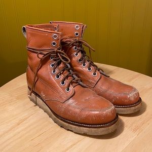 Fixer-Upper Red Wings Boots